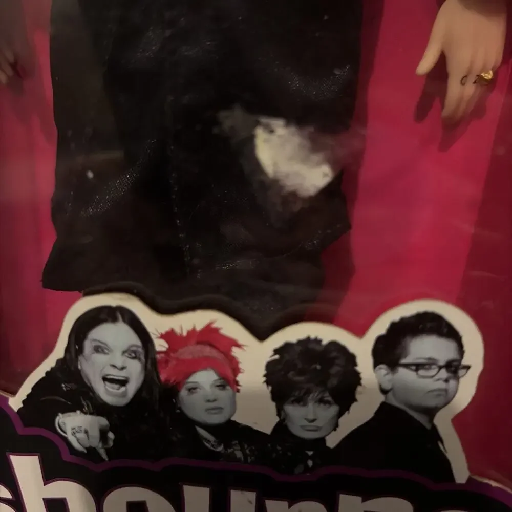 Ozzy Osbourne Talking Doll Vintage 2002 Never Opened WILL NEED BATTERY